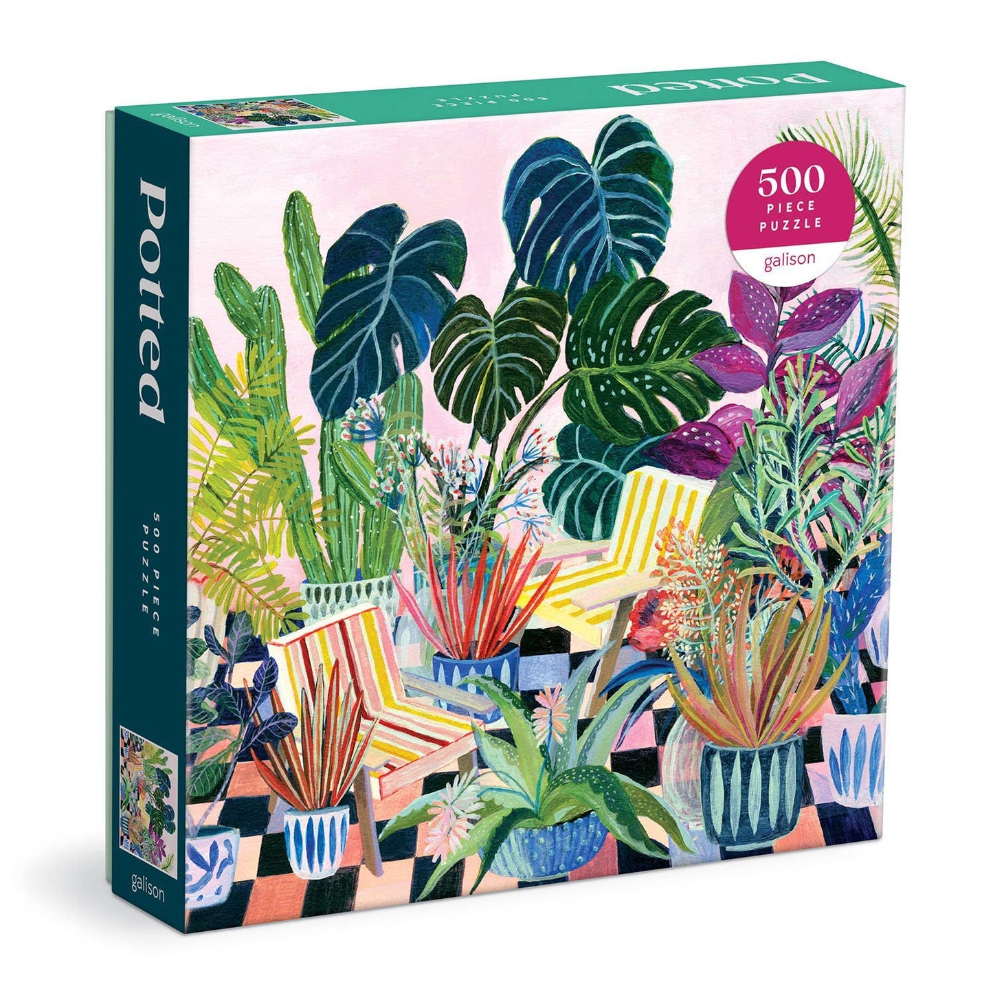 Chronicle Books - Potted 500 Piece Puzzle