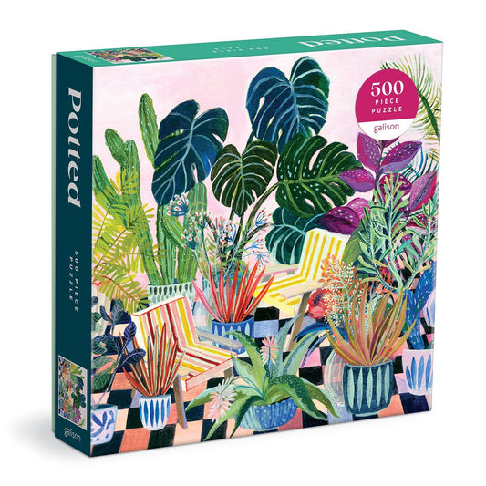 Chronicle Books - Potted 500 Piece Puzzle