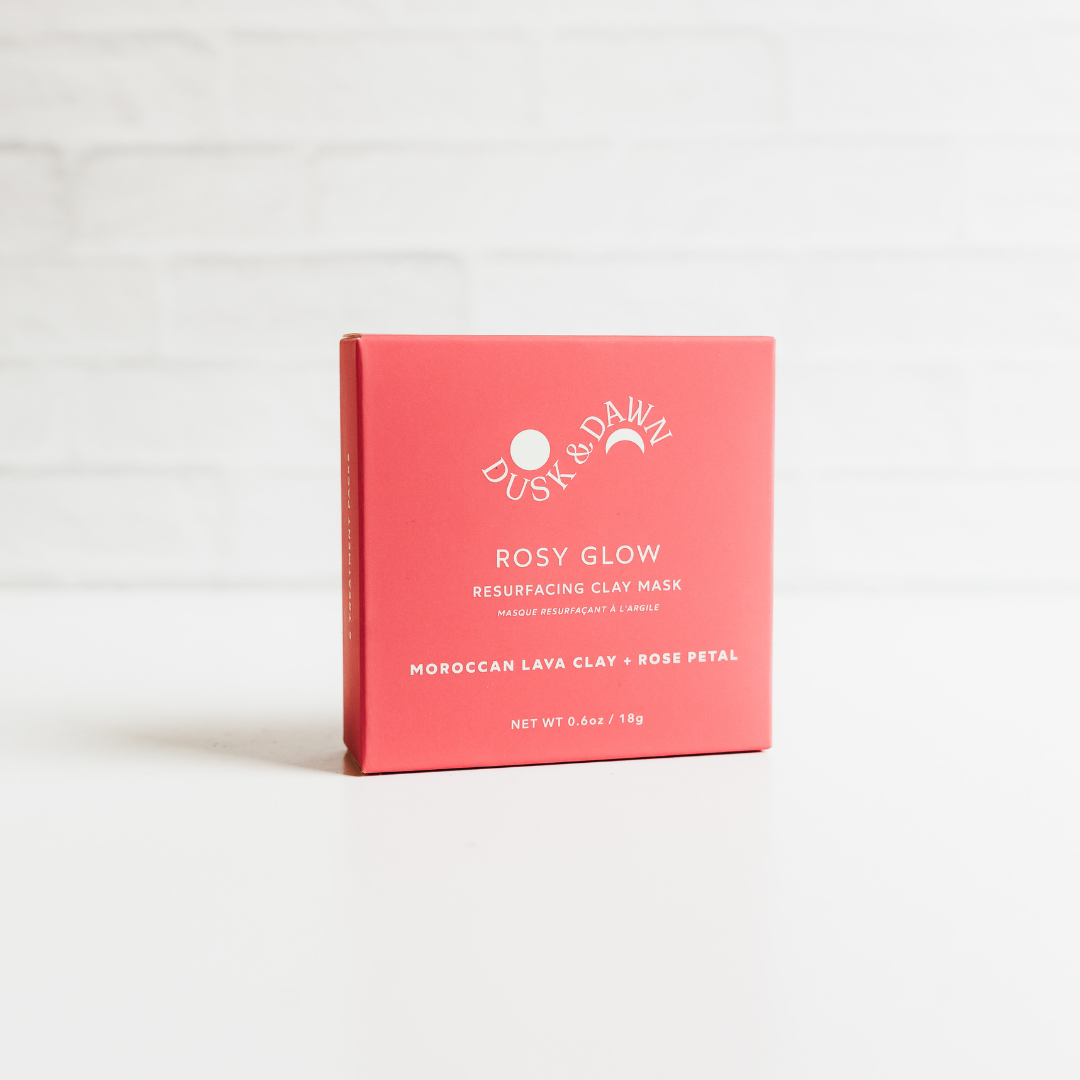 Giften Market - Rosy Glow Resurfacing Clay Mask - 1 Skincare Treatment Pouch