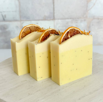 Spirit Glow Home & Body Essentials - Fresh Lemons - Handcrafted Artisan Soap Bar