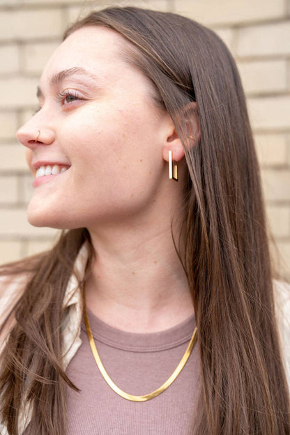 Spiffy & Splendid - Luxe Gold Goldi Hoops