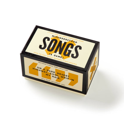 Chronicle Books - Brass Monkey Misunderstood Songs Game