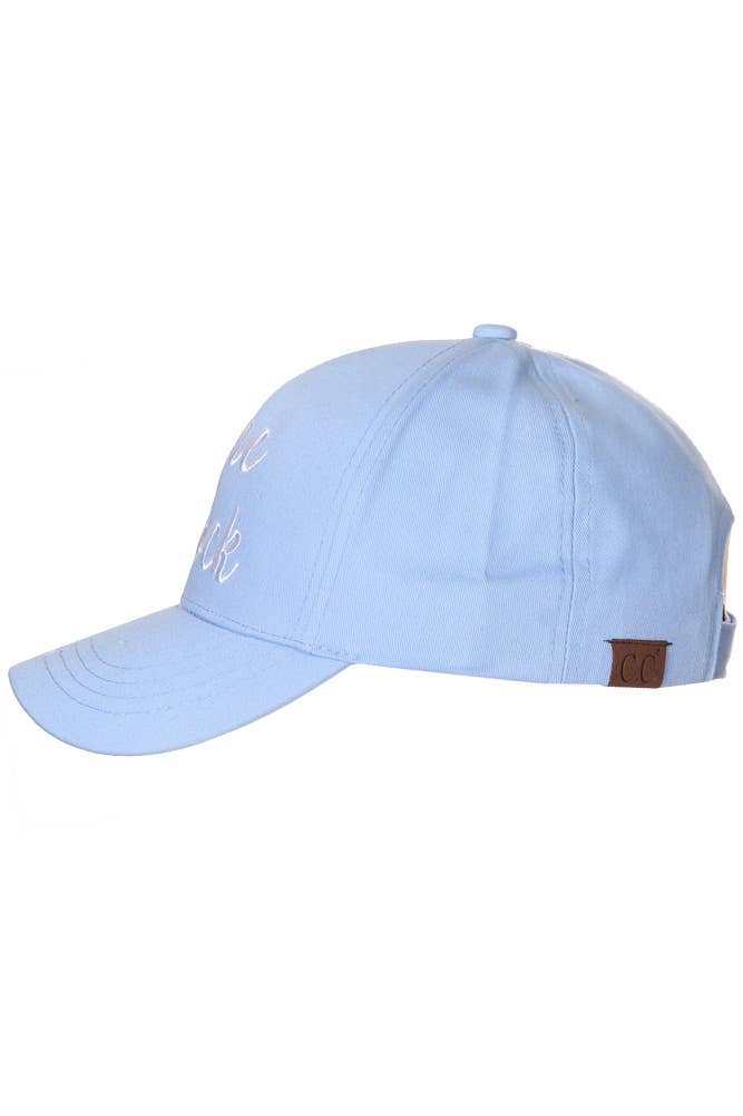 Hana - C.C WINE O'CLOCK Embroidered Baseball Cap