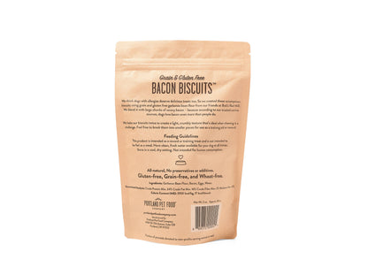 Portland Pet Food Company - Grain and Gluten Free Bacon Dog Biscuits