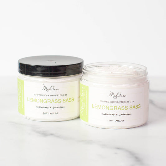 Mad Sass Soap Co - Lemongrass Sass - Body Butter