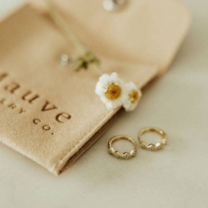 Mauve Jewelry Co. - Alice Diamond Hoops