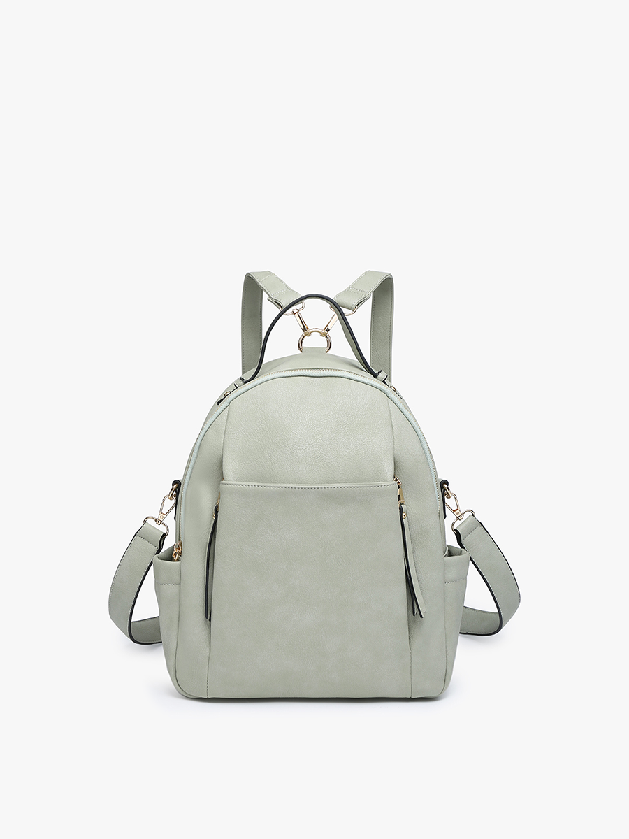 Jen & Co. - BP2280 Lillia Convertible Backpack w/ Long Strap