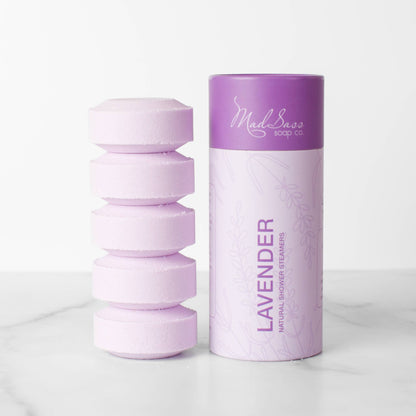 Mad Sass Soap Co - Lavender (Pack of 5) - Shower Steamers