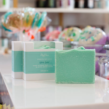 Mad Sass Soap Co - Spa Day Salt Bar - Artisan Soap