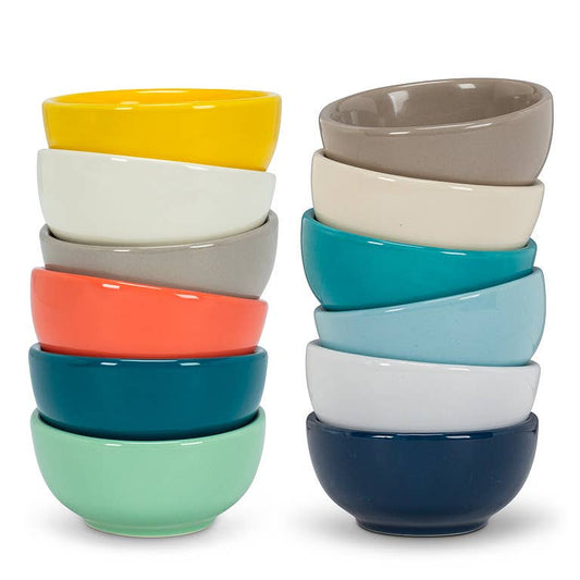 Abbott - Colorful Mini Bowl - 6 Assorted - 2.5"D