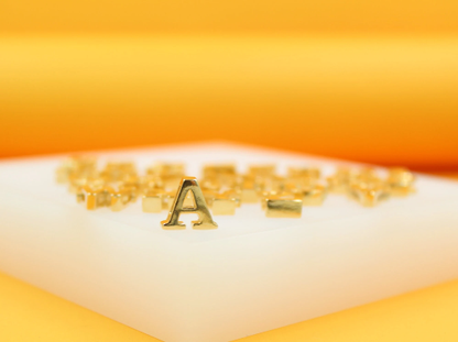 MIA Jewelry - 18K Gold Filled Letter A-Z Charm Pendant