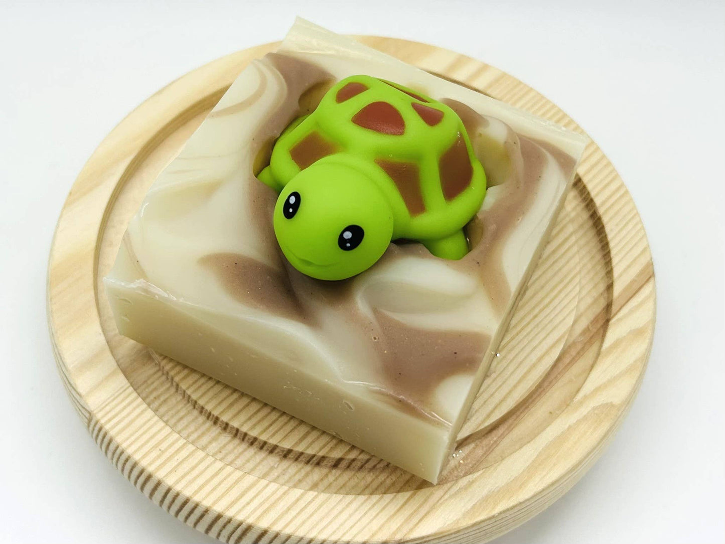SARATOGA NATURAL BODY CARE LLC - Turtle Handmade Soap Bar for Kids VEGAN COLD PROCESS