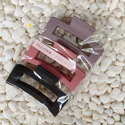 Ellison+Young - Monotone Hair Claw Set