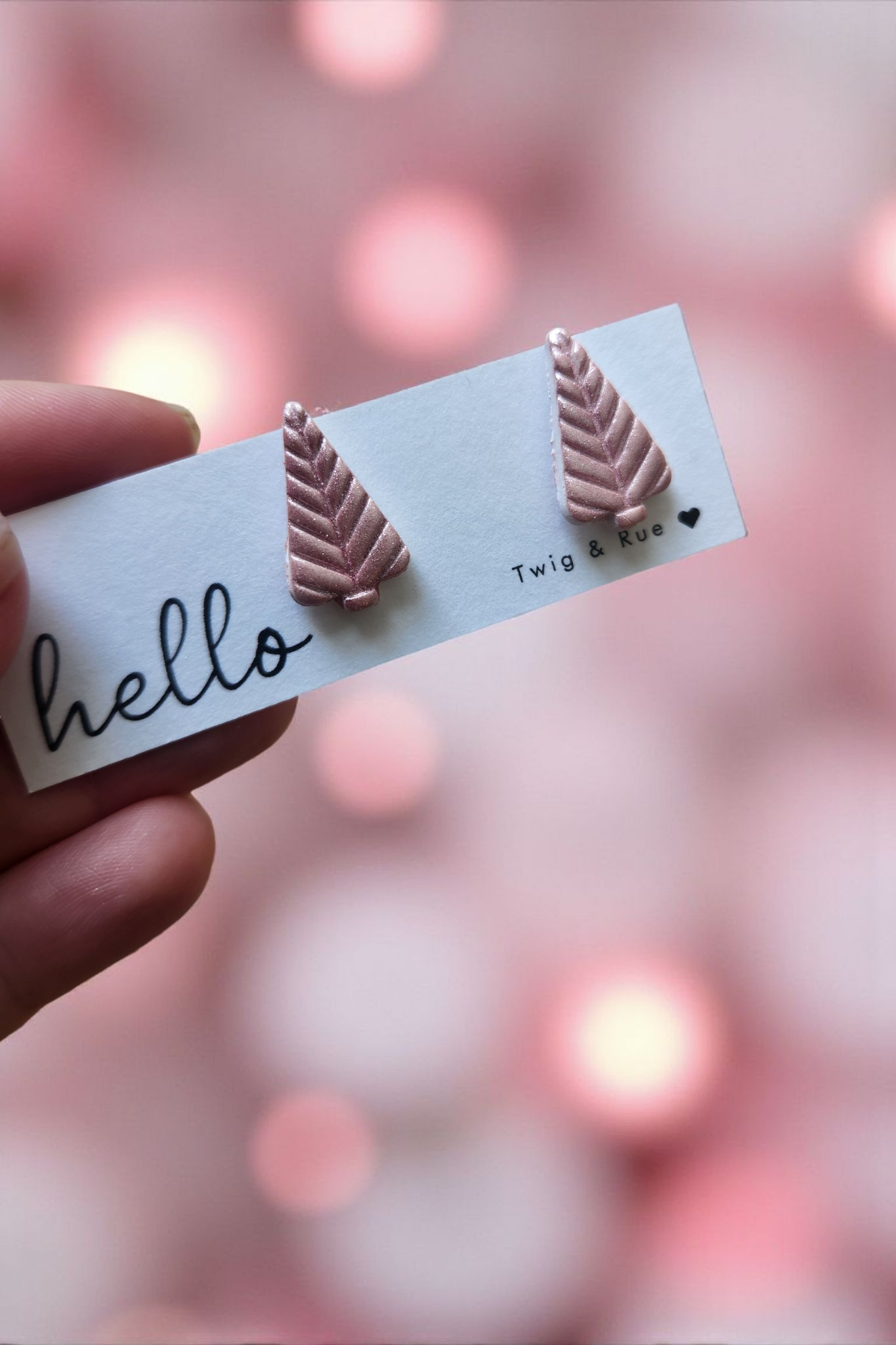 Twig & Rue boutique - Christmas tree studs