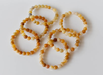 Soothing Crystals - Yellow Aventurine Bracelet (Leadership and Prosperity)