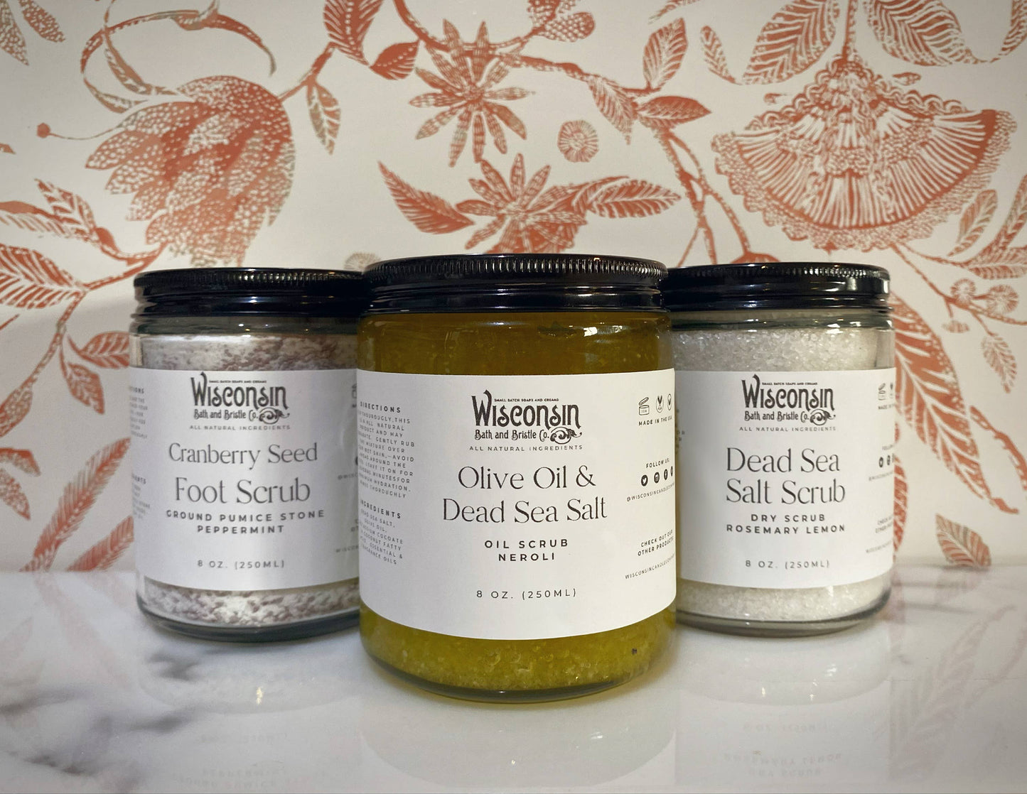 Wisconsin Candle Company - Dead Sea Salt Rejuvenating Scrub