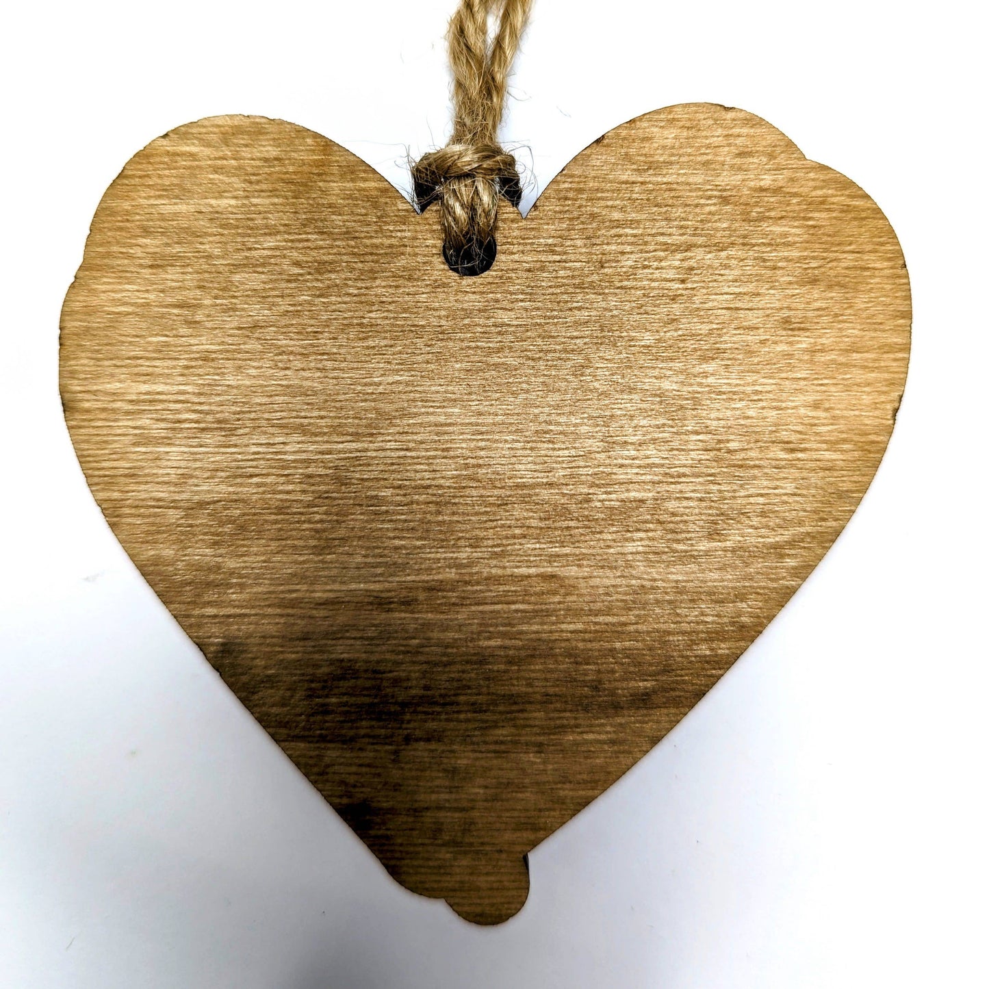 The Little Ornament Shop - Heart Scribble Christmas Ornament 3