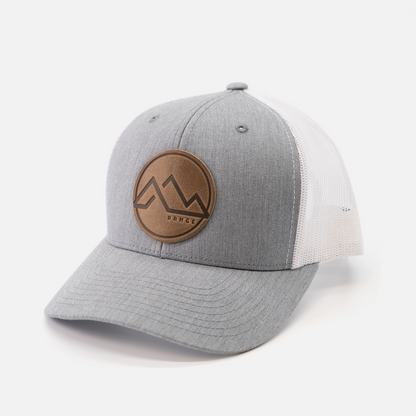 Range Leather Co. - Range Mountain Hat | Leather Patch Trucker Hat