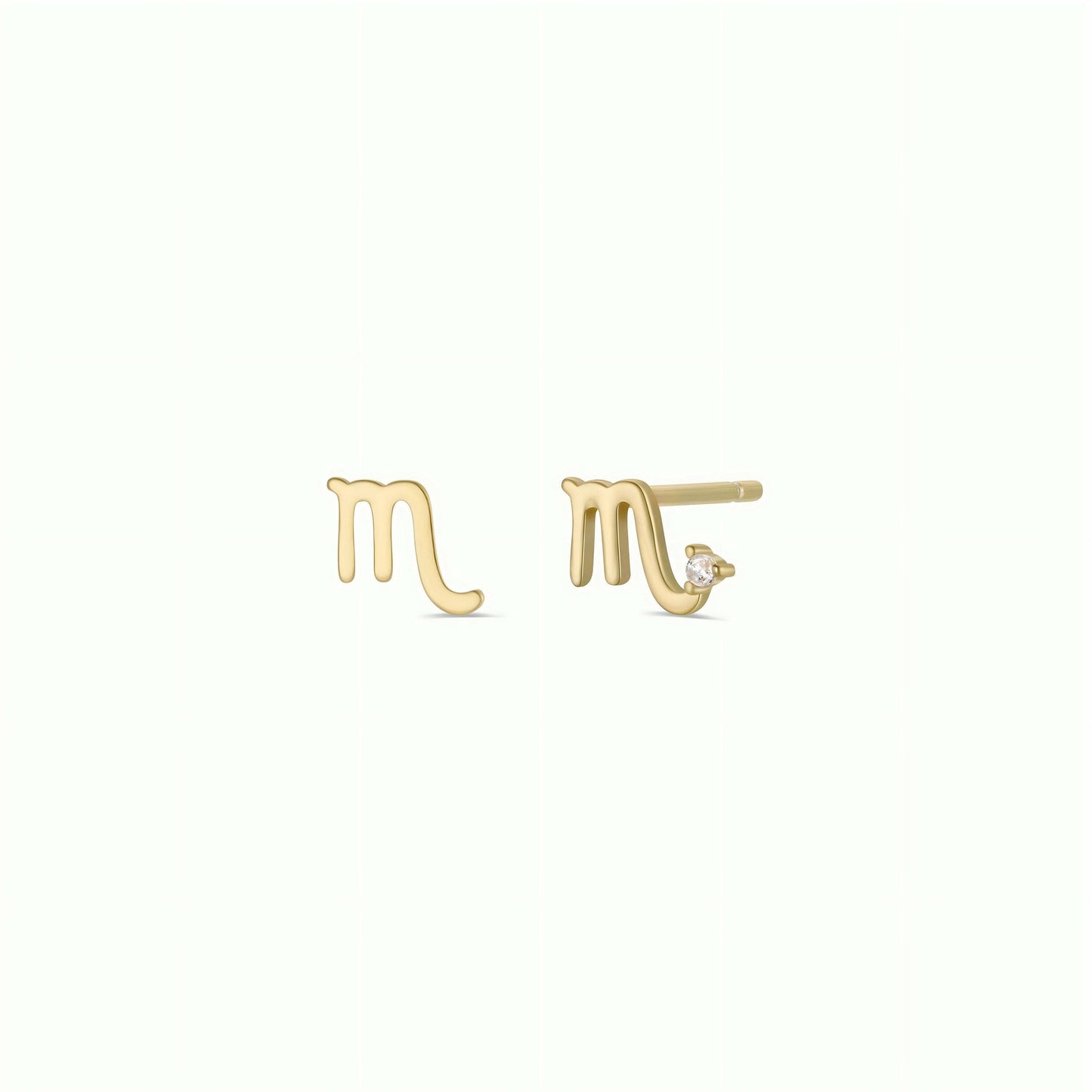 JaxKelly - Zodiac Gold Earrings - Scorpio