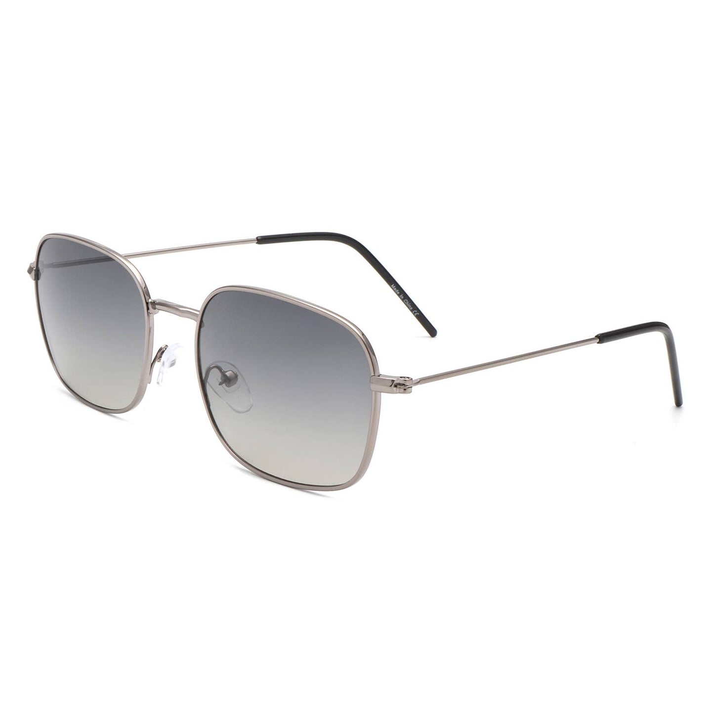 Cramilo Eyewear - Retro Square Flat Top Tinted Fashion Sunglasses