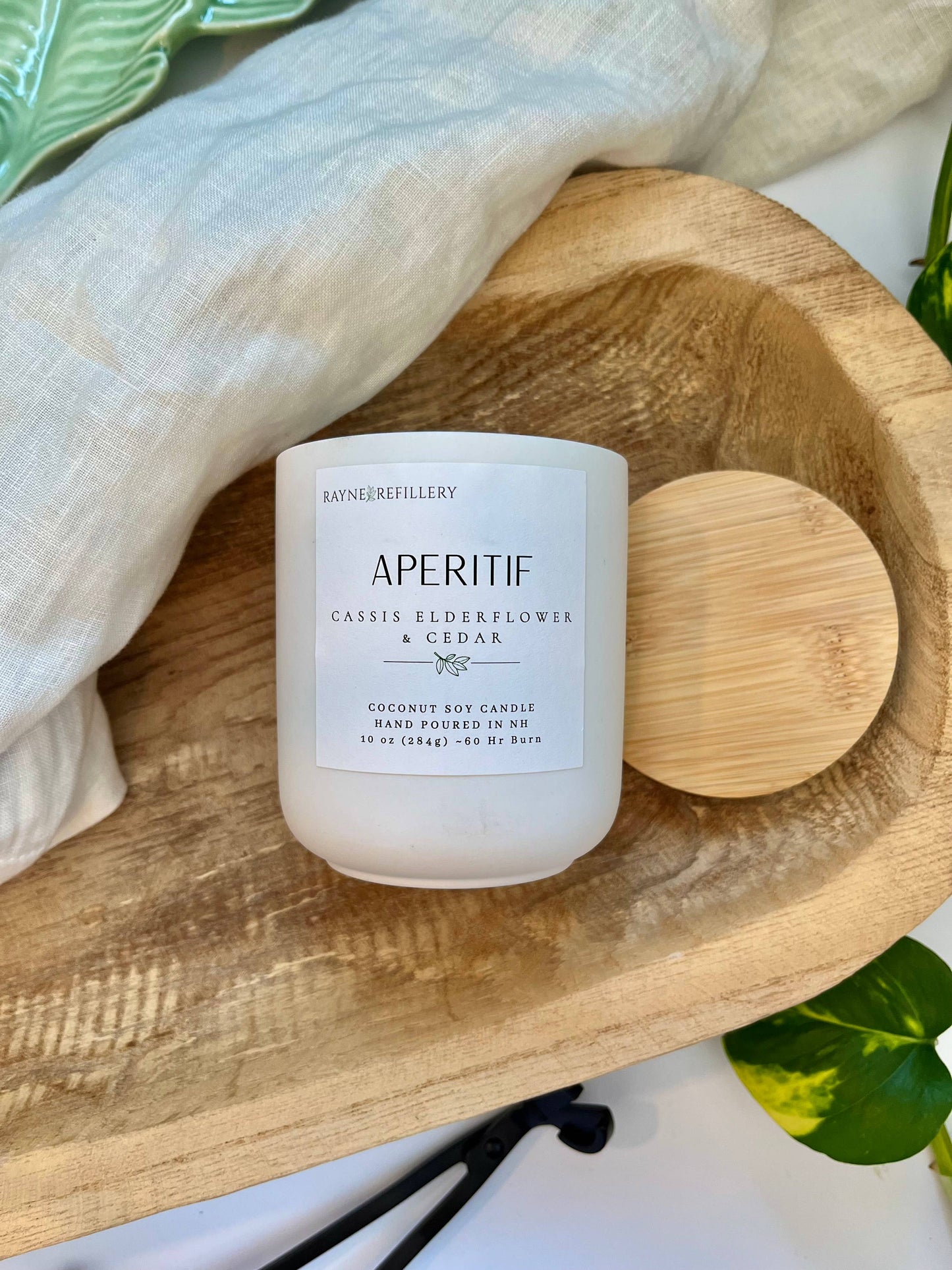 Rayne Refillery - The Granite Vessel -  Coconut Soy Wax Candle