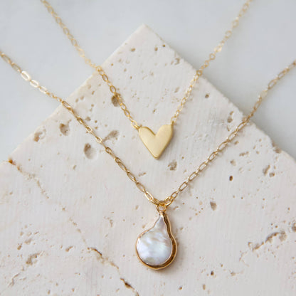 Mesa Blue - Heart Necklace
