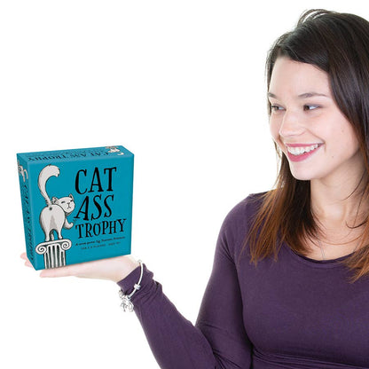 Outset Games and Cobble Hill Puzzles - Cat Ass Trophy 🐈🐾 – Be a Cat. Break Stuff. Earn the Glory.