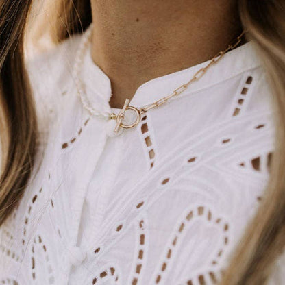 MV102 Mauve Jewelry Co. - Gold Coast Necklace