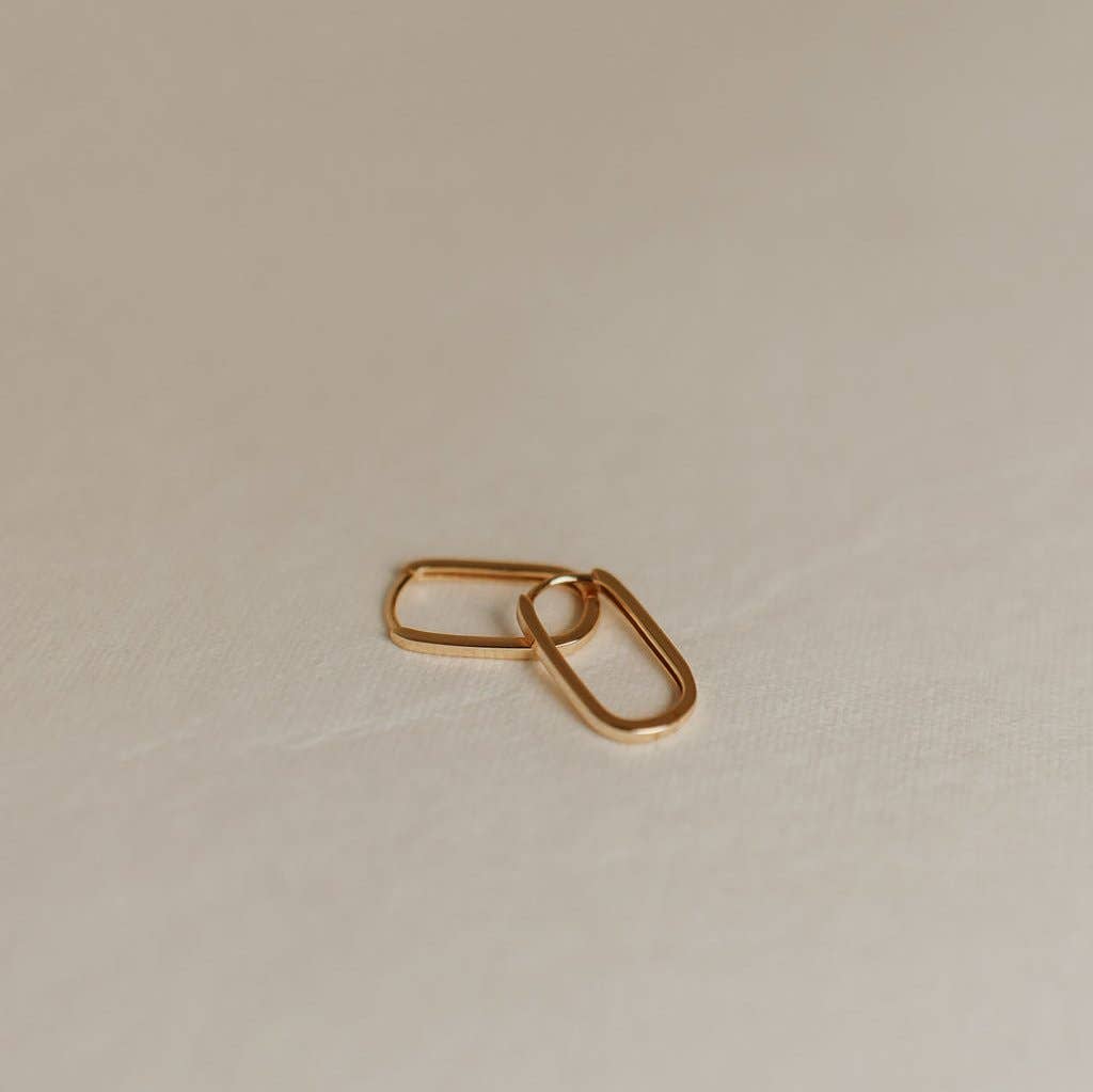 Mauve Jewelry Co. - Avery Gold Hoops