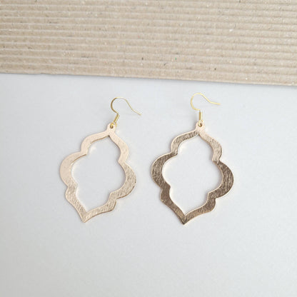 Spiffy & Splendid - Talia Earrings - Gold // Jewelry, Gifts