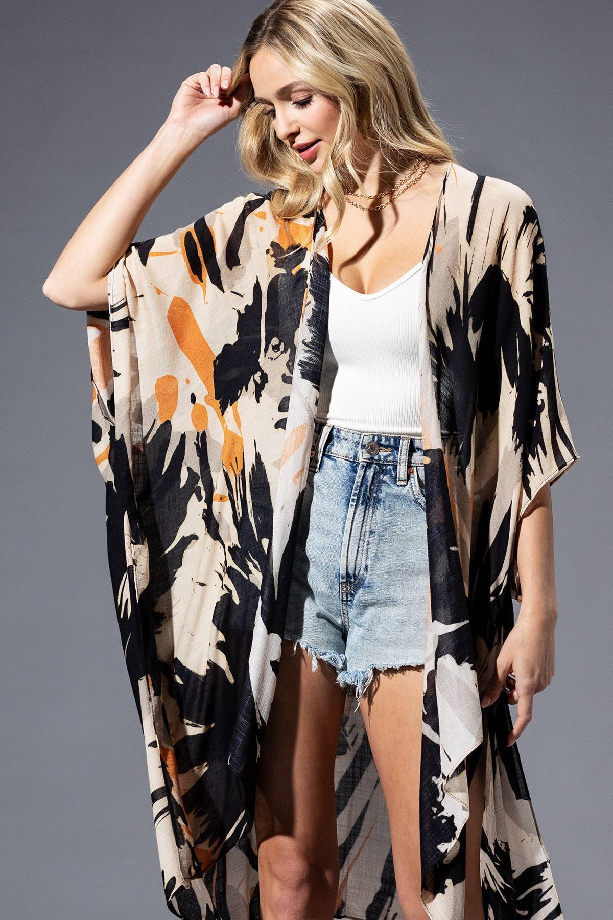 Urbanista - Ember Viscose Kimono