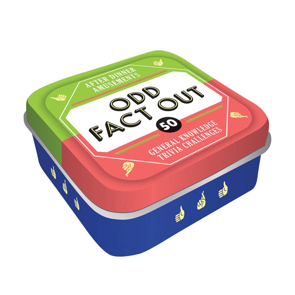 Chronicle Books - After Dinner Amusements: Odd Fact Out