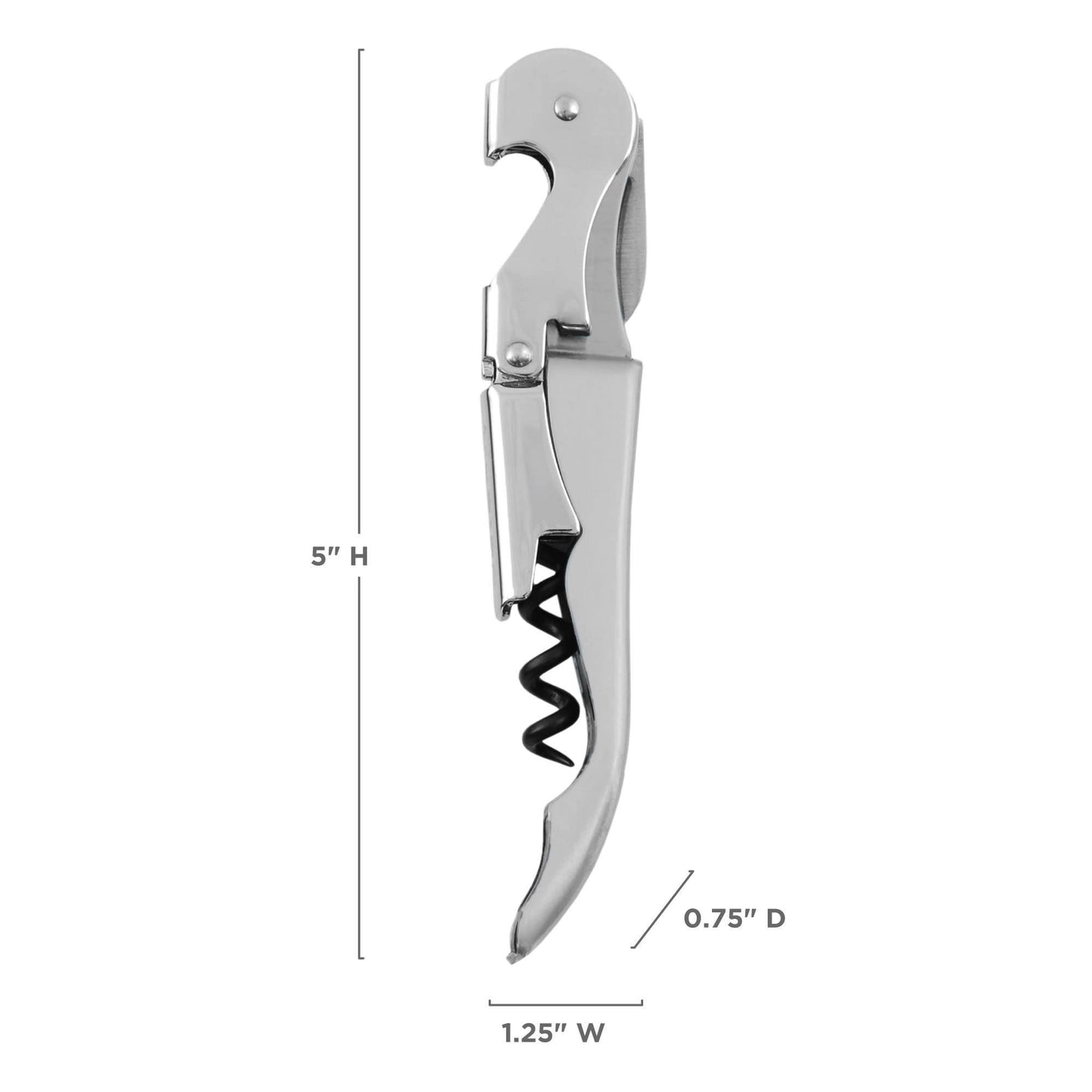 TRUE - Truetap Double-Hinged Corkscrew - ASST COLORS