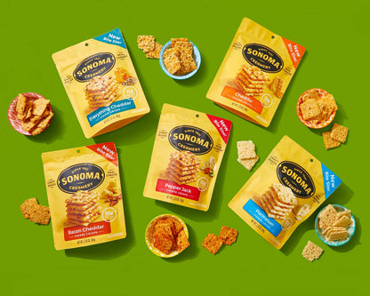 Sonoma Creamery - Sonoma Creamery Cheese Crisps - Pepper Jack
