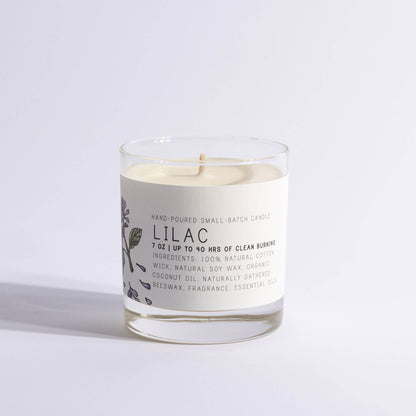 Just Bee - Lilac - Medium Glass - Just Bee Candle