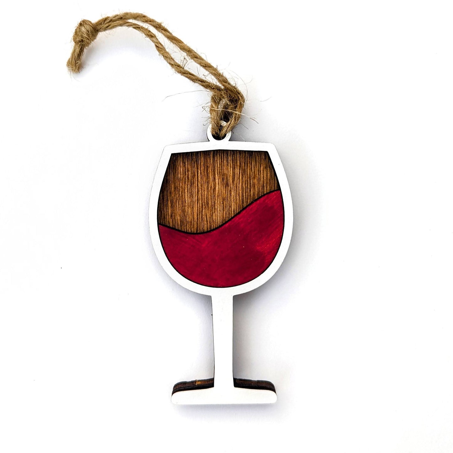 The Little Ornament Shop - Wine Glass Christmas Ornament