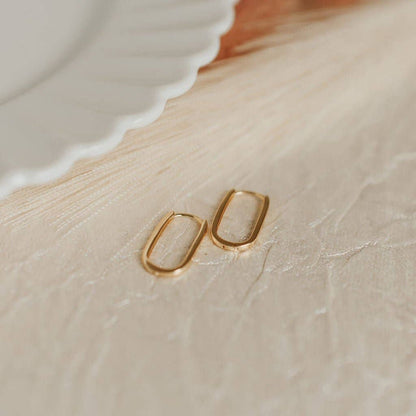 Mauve Jewelry Co. - Avery Gold Hoops