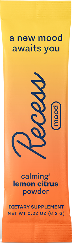 Recess - Lemon Citrus Mood Powder 10C Stick Packs