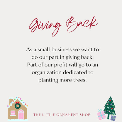 The Little Ornament Shop - Chicken Christmas Ornament
