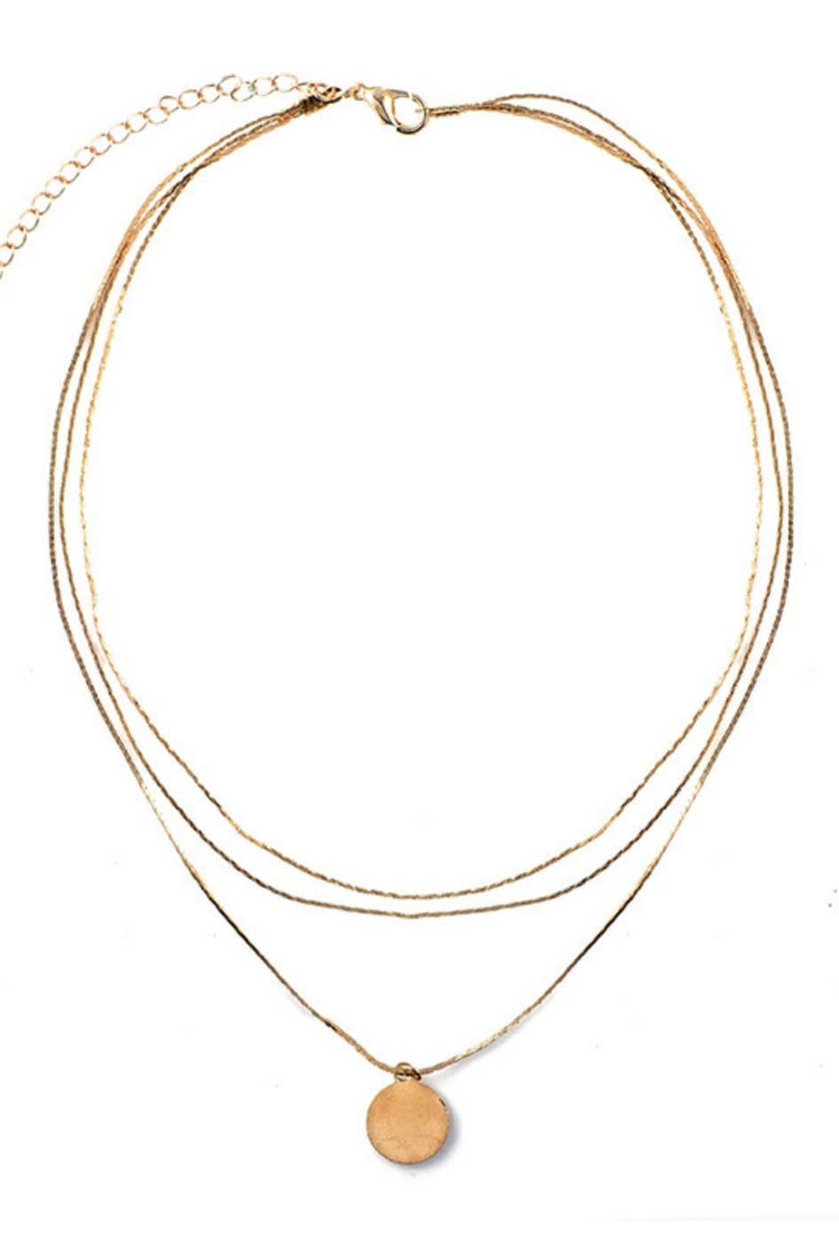 MA201 Mia Accessories - 18K Gold Plated Waterproof Stainless Steel Chain Necklace - 6931