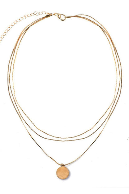 MA201 Mia Accessories - 18K Gold Plated Waterproof Stainless Steel Chain Necklace - 6931
