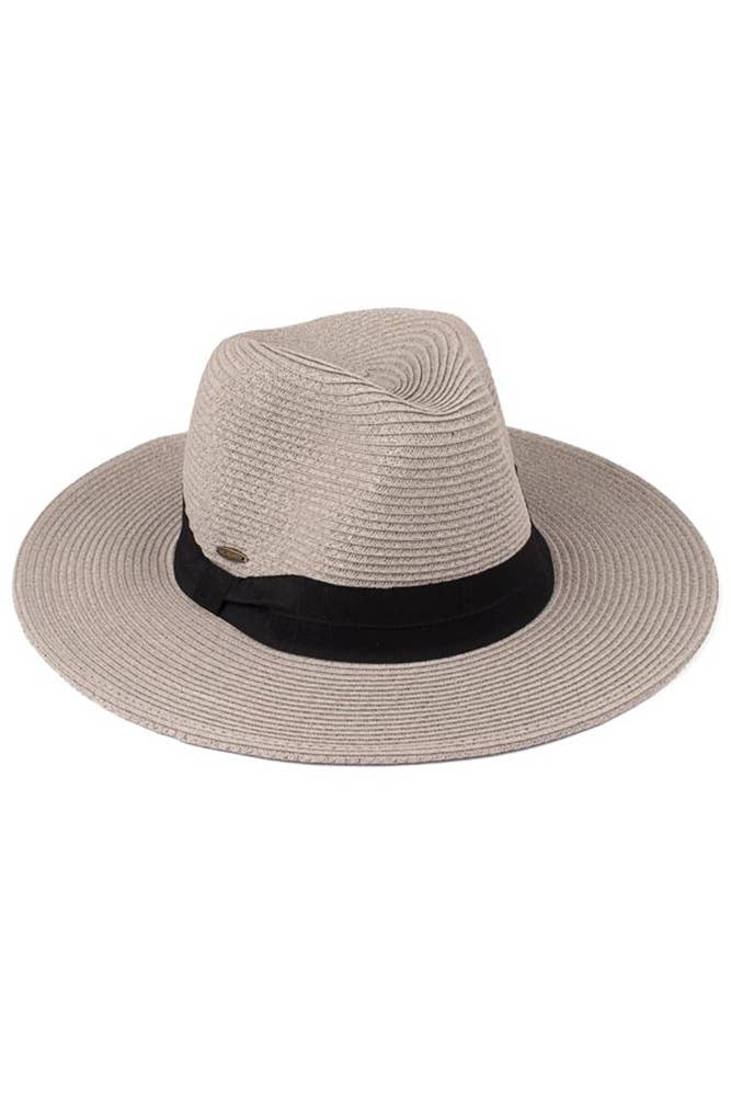 Hana - C.C Adjustable String Straw Hat