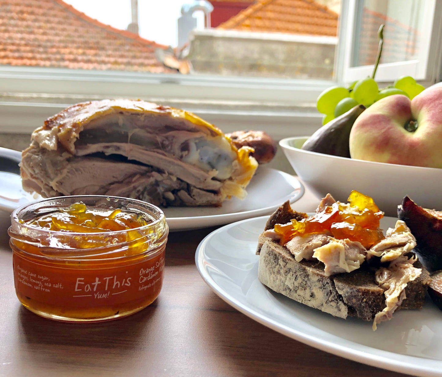 Eat This Yum -   Orange Saffron Cardamom Marmalade