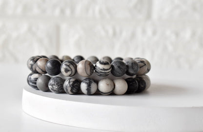 Soothing Crystals - Picasso Jasper Bracelet (Transformation and Self-Discipline)