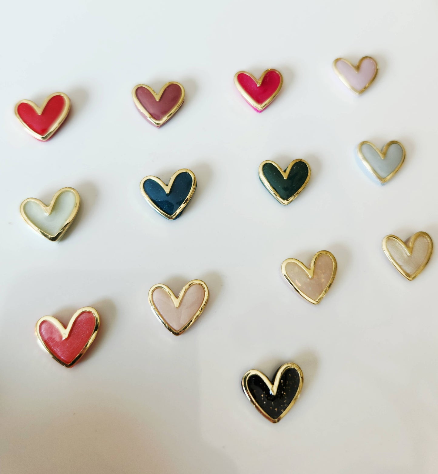 Twig & Rue boutique - Heart clay studs