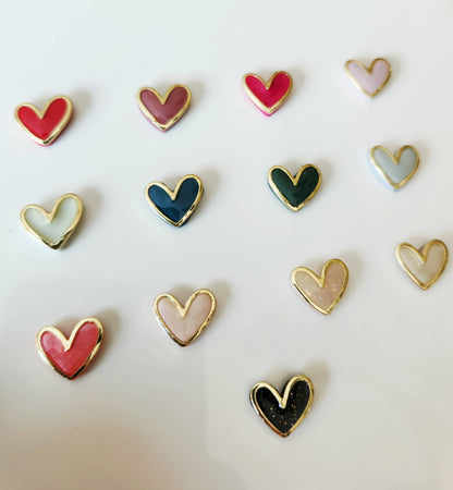 Twig & Rue boutique - Heart clay studs