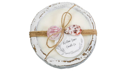 WGC104 Willow Grace Candle Co - Mini Round Dough Candle