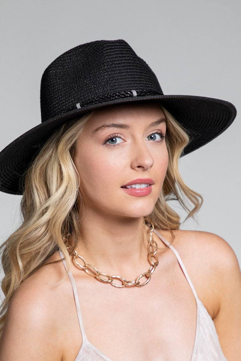 Urbanista - Braided Double Band Panama Hat