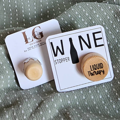Lou Golden Designs - Liquid Therapy Wine Stopper