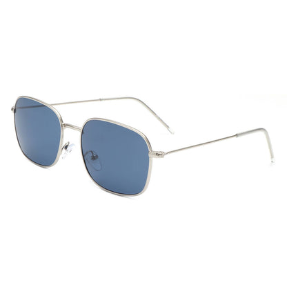 Cramilo Eyewear - Retro Square Flat Top Tinted Fashion Sunglasses
